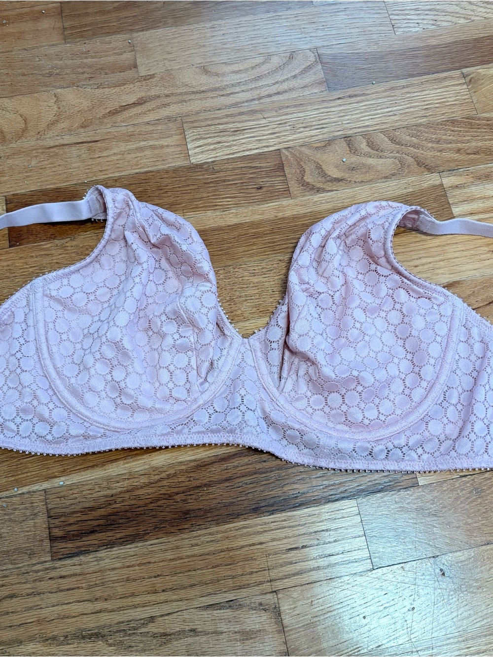 Bravissimo Pink Lace Underwire Bra 34H like new